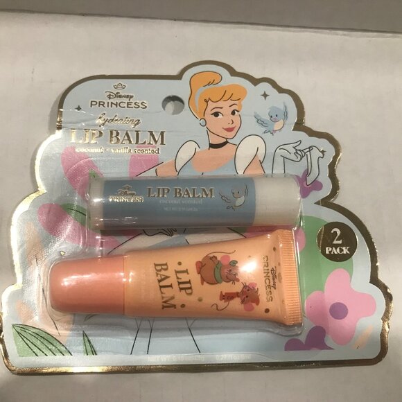 Disney, Cinderella, Lip Balm and Lip Gloss Set, 2  count, women, - Picture 1 of 1